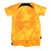Camisa de time de futebol Holanda Replicas 1º Equipamento Infantil Mundo 2022 Manga Curta (+ Calças curtas)